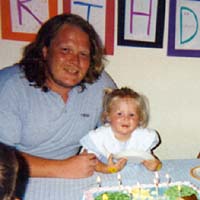 Ash eating her cake